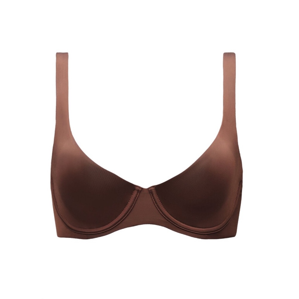 CUUP The Scoop Micro Bra, Espresso, Size 32F